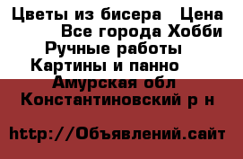 Цветы из бисера › Цена ­ 500 - Все города Хобби. Ручные работы » Картины и панно   . Амурская обл.,Константиновский р-н